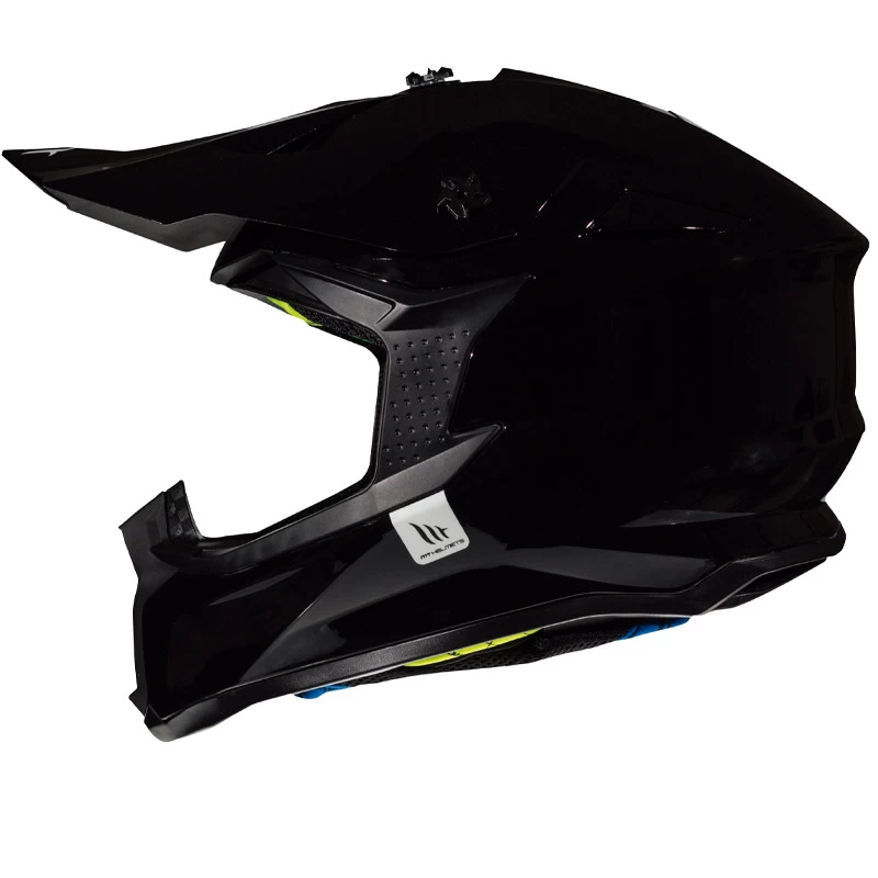 Policarbonato Mt Helmets Falcon Solid A1 Nero 2 Policarbonato Mt Helmets Falcon Solid A1 Nero - immagine 2