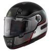 Policarbonato Casco Mt Helmets Jarama Baux E5 Nero Opaco