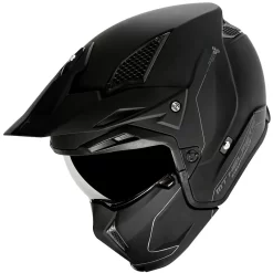 Mentoniera Removibile Mt Helmets Streetfighter Sv Solid A1 Nero Opaco