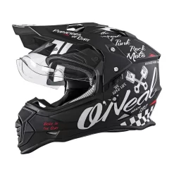 Oneal Crosstourer Casco O Neal Sierra 2 Torment V.22 Nero Bianco
