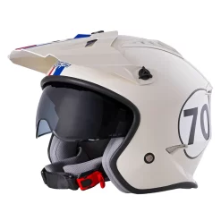 Oneal Trial Casco O'neal Volt Herbie Bianco Rosso Blu
