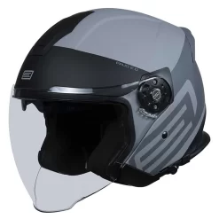 Policarbonato Casco Origine Palio 2.0 Scout Nero Opaco Grigio