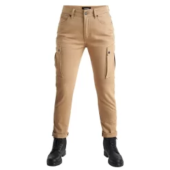 Jeans Pando Moto Mila Cargo Beige