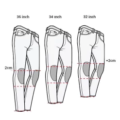 Jeans Pmj Deux Worker Long Blu -Macna Italia pmj deuxtabella