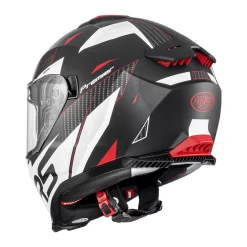 Premier® Policarbonato Casco Premier Typhoon Rs 2 Bm Bianco Nero Rosso -Macna Italia premier typhoon helmet rs biancorosso 3
