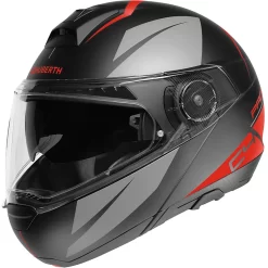 Fibra Casco Modulare Schuberth C4 Pro Merak Rosso