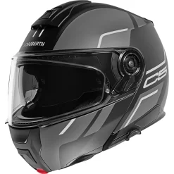 Fibra Casco Modulare Schuberth C5 Master Grigio