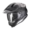 Crosstourer Casco Scorpion Adf-9000 Air Desert Nero Argento