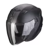 Policarbonato Casco Scorpion Exo 230 Sr Nero Opaco Argento Rosso