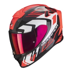 Fibra Scorpion Exo R1 Evo Carbon Air Supra Nero Rosso