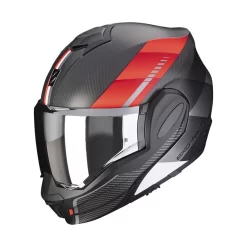 Fibra Casco Scorpion Exo Tech Evo Carbon Genus Rosso