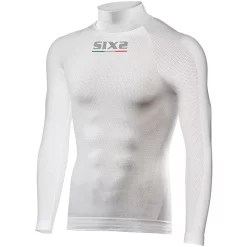 Maglie Lupetto Maniche Lunghe Six2 Ts3 4stagioni Bianco