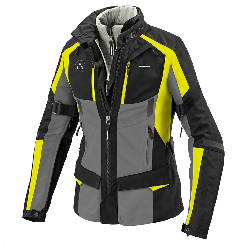 Touring Giacca Donna Spidi 4 Season Evo H2out Giallo Fluo 1 Touring Giacca Donna Spidi 4 Season Evo H2out Giallo Fluo