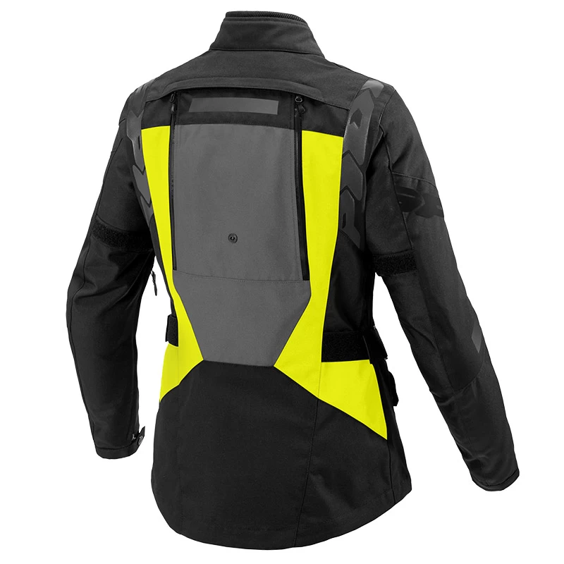 Touring Giacca Donna Spidi 4 Season Evo H2out Giallo Fluo 2 Touring Giacca Donna Spidi 4 Season Evo H2out Giallo Fluo - immagine 2