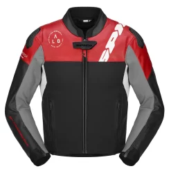 Pelle Traforate Giacca Spidi Dp-progressive Hybrid Rosso