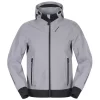 Tessuto Giacca Spidi Hoodie Shell Grigio