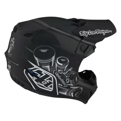Policarbonato Troy Lee Designs Se4 Polyacrylite Skooly Nero -Macna Italia tld se4 poly skooly nero 3