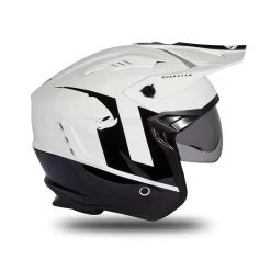 Trial Casco Ufo Sheratan 2206 Bianco Nero 6 Trial Casco Ufo Sheratan 2206 Bianco Nero -Macna Italia ufo sheratan helmet nerobianco 3