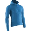 Maglie Giacca X-bionic Instructor Hooded Teal Blu