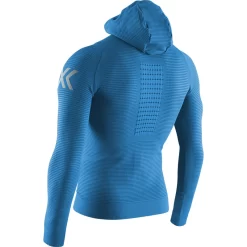 Maglie Giacca X-bionic Instructor Hooded Teal Blu 3 Maglie Giacca X-bionic Instructor Hooded Teal Blu -Macna Italia xbionic instructor hoodie teal 2